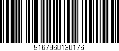 Código de barras (EAN, GTIN, SKU, ISBN): '9167960130176'