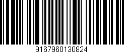 Código de barras (EAN, GTIN, SKU, ISBN): '9167960130824'