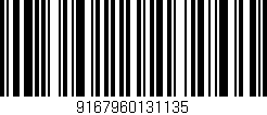 Código de barras (EAN, GTIN, SKU, ISBN): '9167960131135'