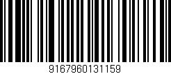 Código de barras (EAN, GTIN, SKU, ISBN): '9167960131159'