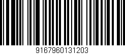 Código de barras (EAN, GTIN, SKU, ISBN): '9167960131203'