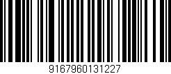 Código de barras (EAN, GTIN, SKU, ISBN): '9167960131227'