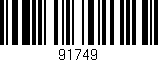 Código de barras (EAN, GTIN, SKU, ISBN): '91749'