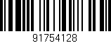 Código de barras (EAN, GTIN, SKU, ISBN): '91754128'