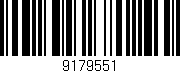 Código de barras (EAN, GTIN, SKU, ISBN): '9179551'
