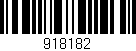 Código de barras (EAN, GTIN, SKU, ISBN): '918182'