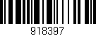 Código de barras (EAN, GTIN, SKU, ISBN): '918397'