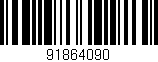 Código de barras (EAN, GTIN, SKU, ISBN): '91864090'