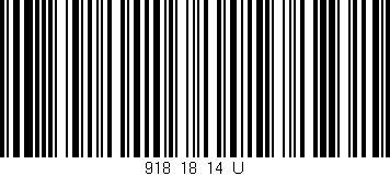 Código de barras (EAN, GTIN, SKU, ISBN): '918_18_14_U'