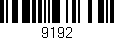 Código de barras (EAN, GTIN, SKU, ISBN): '9192'