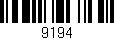 Código de barras (EAN, GTIN, SKU, ISBN): '9194'