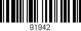 Código de barras (EAN, GTIN, SKU, ISBN): '91942'
