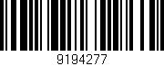 Código de barras (EAN, GTIN, SKU, ISBN): '9194277'