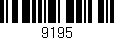Código de barras (EAN, GTIN, SKU, ISBN): '9195'