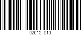 Código de barras (EAN, GTIN, SKU, ISBN): '92013/010'