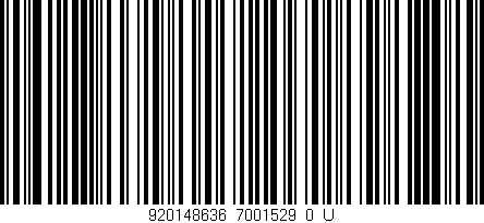 Código de barras (EAN, GTIN, SKU, ISBN): '920148636_7001529_0_U'