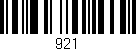 Código de barras (EAN, GTIN, SKU, ISBN): '921'
