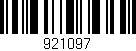 Código de barras (EAN, GTIN, SKU, ISBN): '921097'