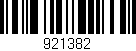 Código de barras (EAN, GTIN, SKU, ISBN): '921382'