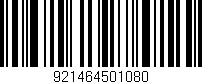 Código de barras (EAN, GTIN, SKU, ISBN): '921464501080'