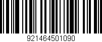 Código de barras (EAN, GTIN, SKU, ISBN): '921464501090'