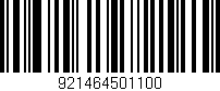 Código de barras (EAN, GTIN, SKU, ISBN): '921464501100'