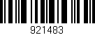 Código de barras (EAN, GTIN, SKU, ISBN): '921483'