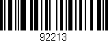 Código de barras (EAN, GTIN, SKU, ISBN): '92213'