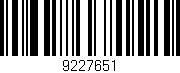 Código de barras (EAN, GTIN, SKU, ISBN): '9227651'