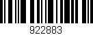 Código de barras (EAN, GTIN, SKU, ISBN): '922883'