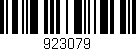 Código de barras (EAN, GTIN, SKU, ISBN): '923079'