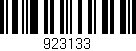Código de barras (EAN, GTIN, SKU, ISBN): '923133'