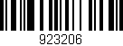 Código de barras (EAN, GTIN, SKU, ISBN): '923206'
