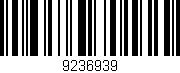 Código de barras (EAN, GTIN, SKU, ISBN): '9236939'