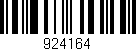 Código de barras (EAN, GTIN, SKU, ISBN): '924164'