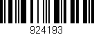 Código de barras (EAN, GTIN, SKU, ISBN): '924193'