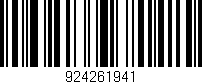 Código de barras (EAN, GTIN, SKU, ISBN): '924261941'