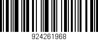 Código de barras (EAN, GTIN, SKU, ISBN): '924261968'