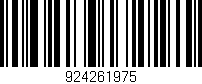 Código de barras (EAN, GTIN, SKU, ISBN): '924261975'