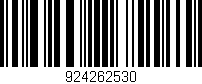 Código de barras (EAN, GTIN, SKU, ISBN): '924262530'