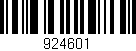 Código de barras (EAN, GTIN, SKU, ISBN): '924601'