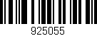 Código de barras (EAN, GTIN, SKU, ISBN): '925055'