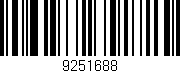 Código de barras (EAN, GTIN, SKU, ISBN): '9251688'