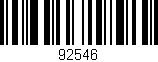 Código de barras (EAN, GTIN, SKU, ISBN): '92546'