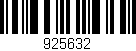 Código de barras (EAN, GTIN, SKU, ISBN): '925632'