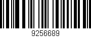 Código de barras (EAN, GTIN, SKU, ISBN): '9256689'