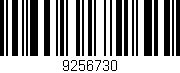 Código de barras (EAN, GTIN, SKU, ISBN): '9256730'