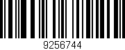 Código de barras (EAN, GTIN, SKU, ISBN): '9256744'