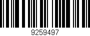 Código de barras (EAN, GTIN, SKU, ISBN): '9259497'