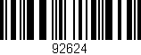Código de barras (EAN, GTIN, SKU, ISBN): '92624'